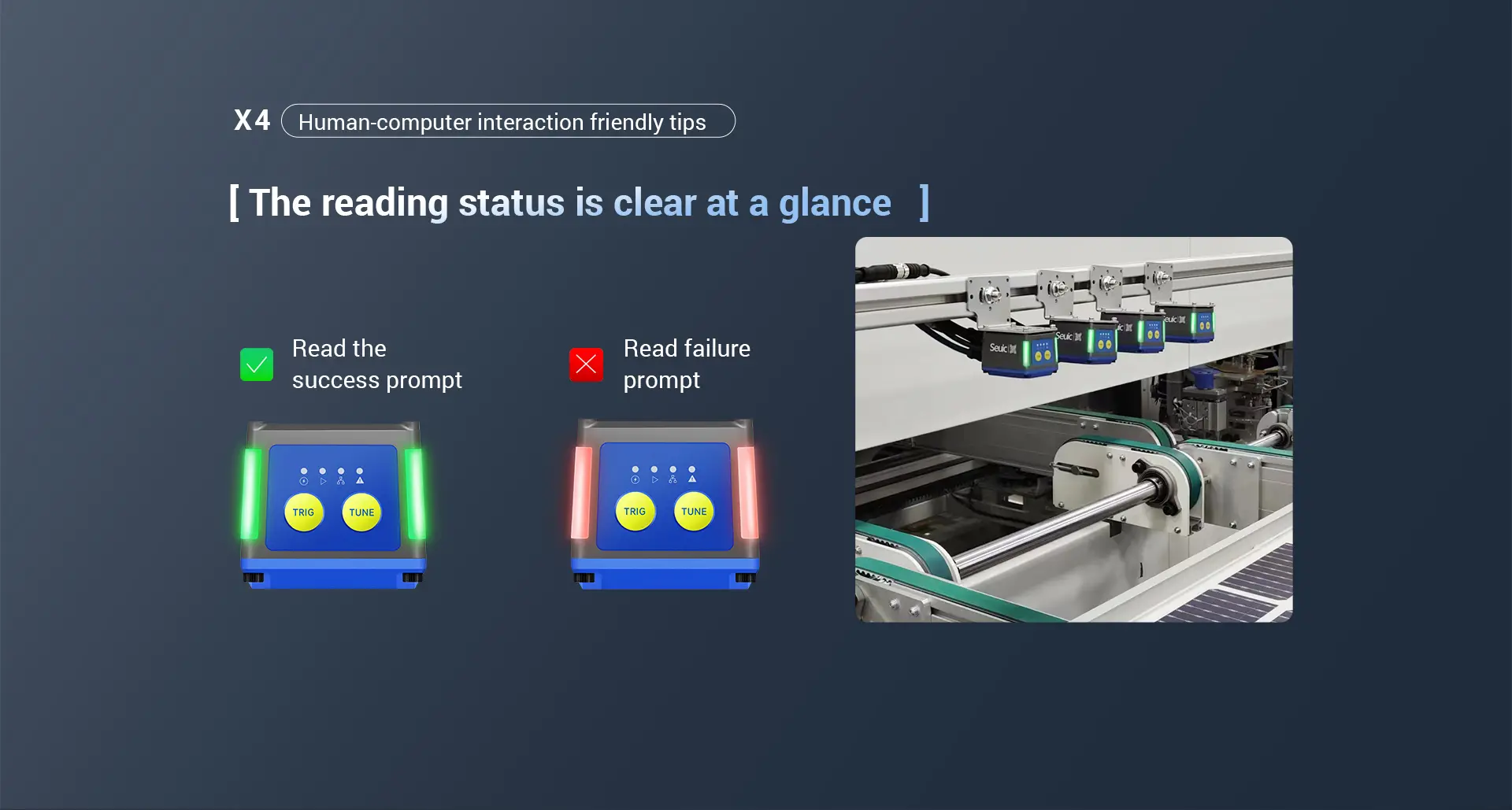 X4 Industrial Barcode Scanner