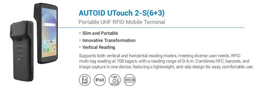 AUTOID UTouch 2-S