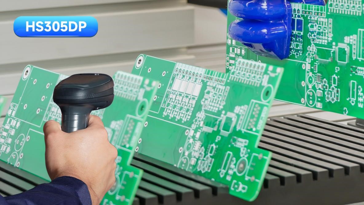 Application of HS305DP AI Industrial Barcode Scanner in Lithium Battery PACK Assembly Barcode Reading