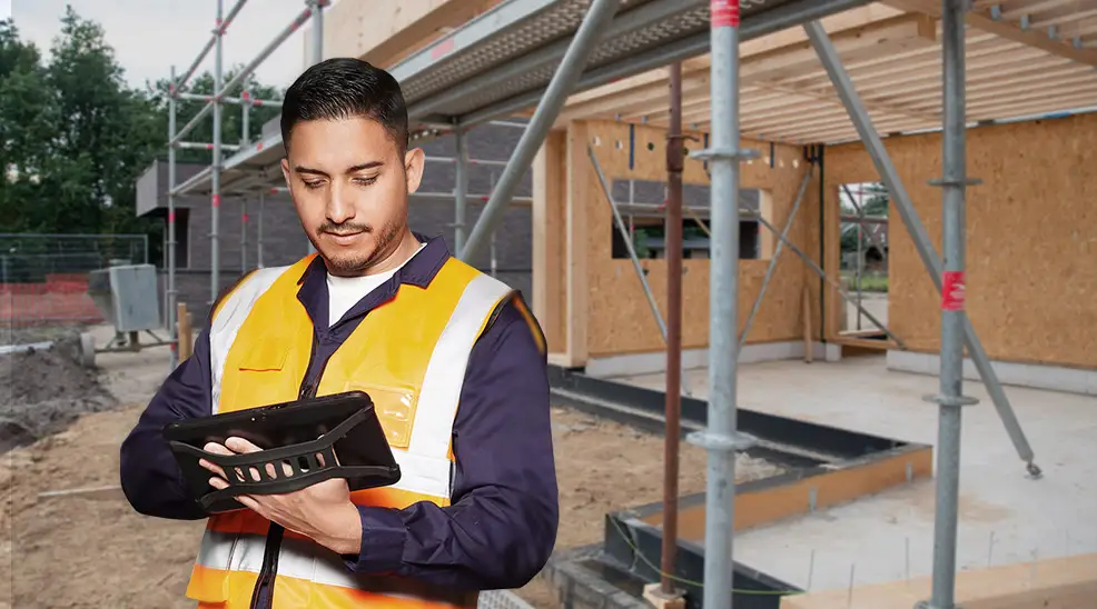 Application of AUTOID Pad Air on Construction Sites