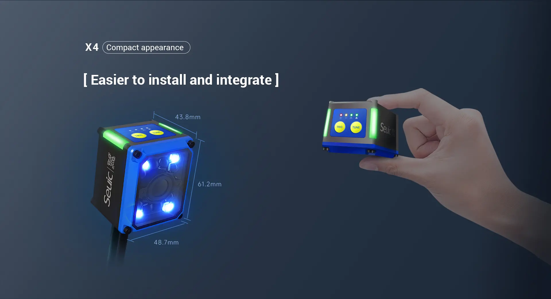 X4 Industrial Barcode Scanner