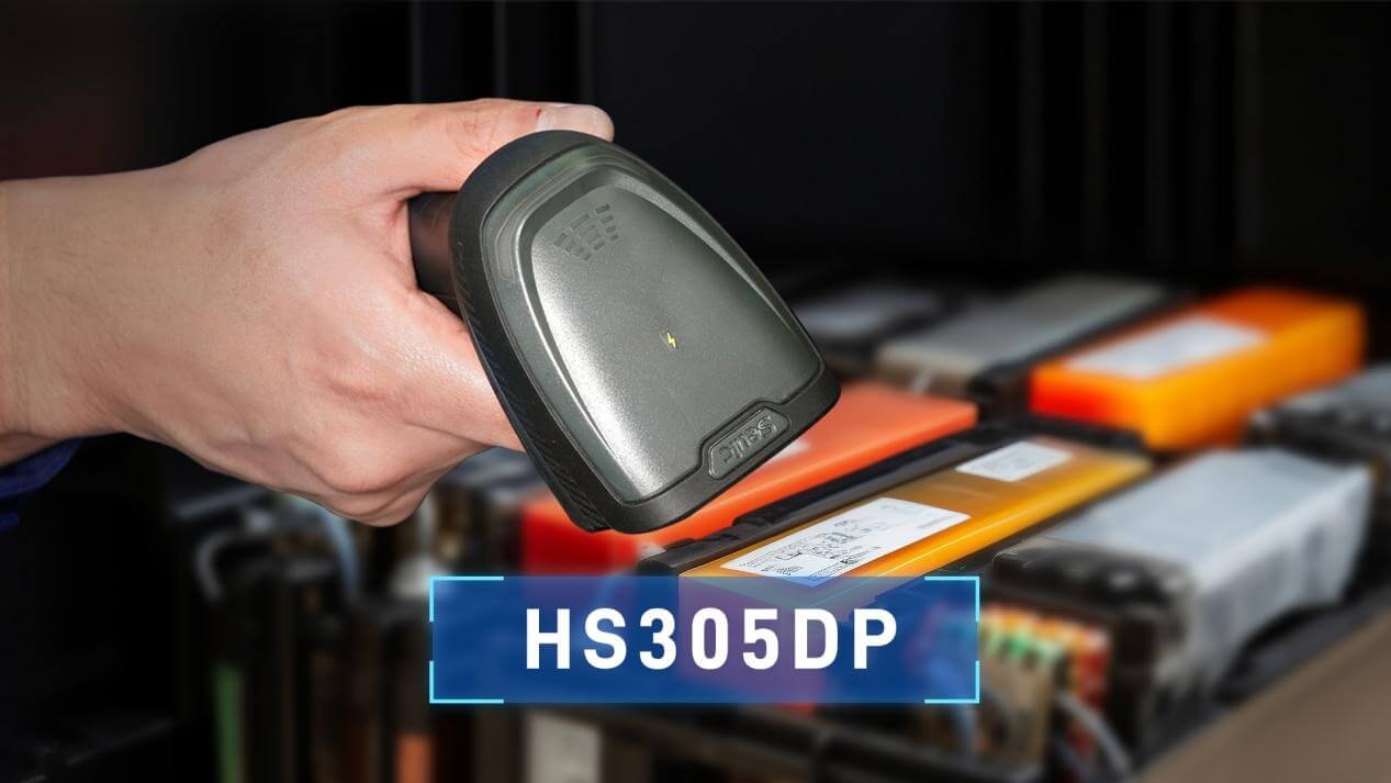 HS305DP Industrial Scanner Solves Barcode Scanning Challenges in Lithium Battery Module Assembly