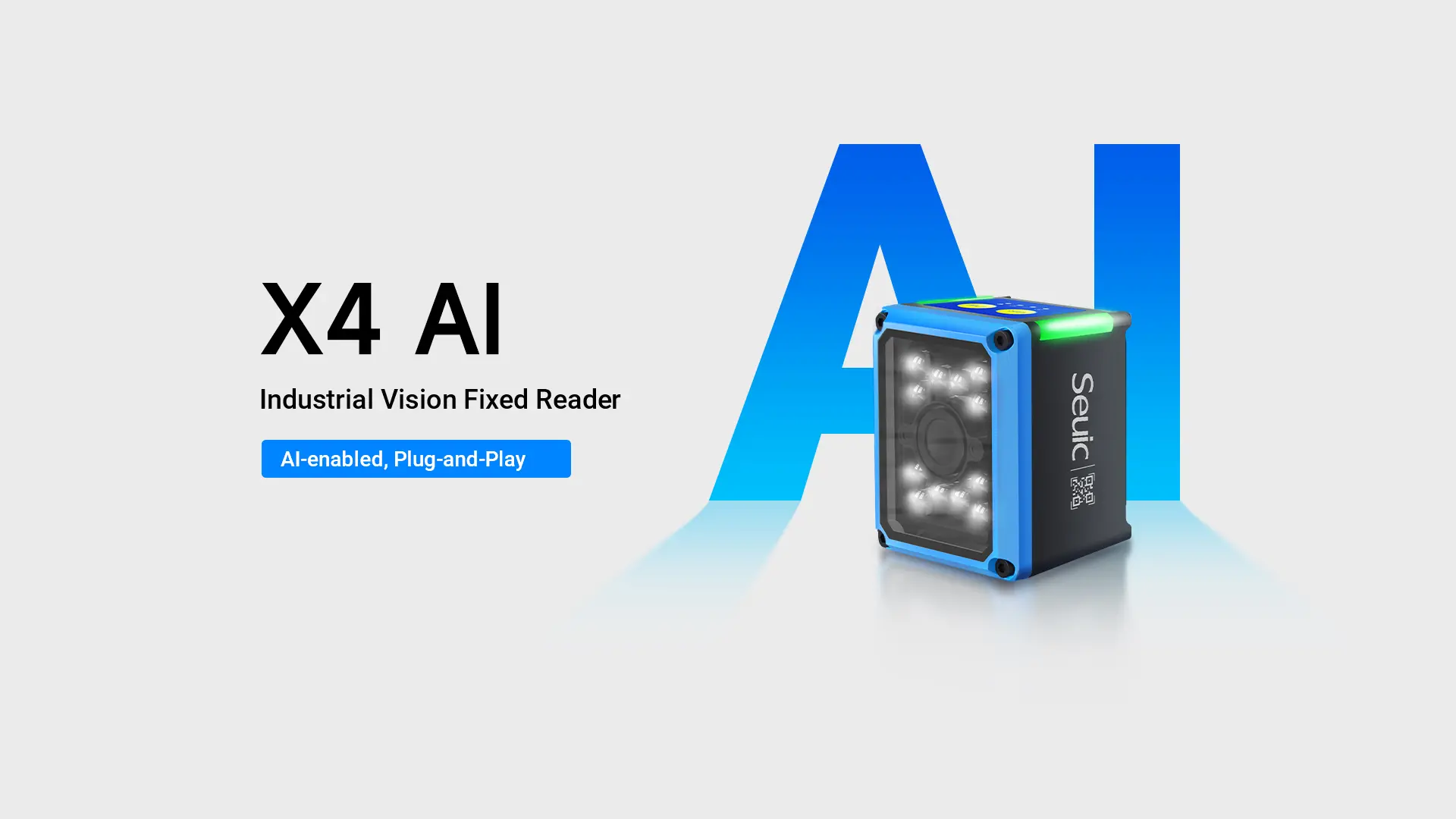 X4 AI industrial barcode reader