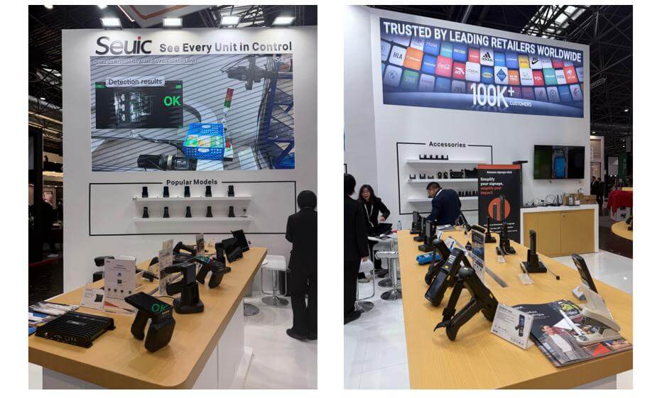 Seuic new product zone and AI vision system demo