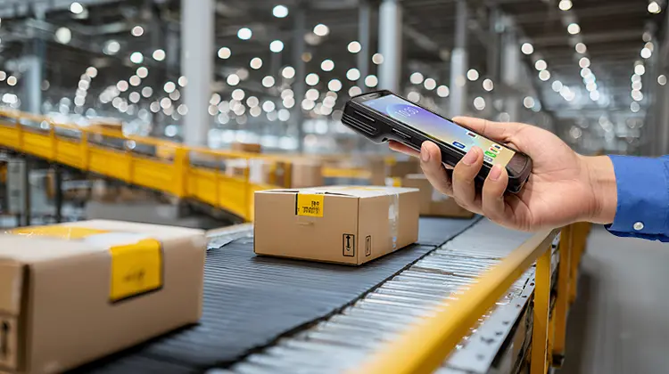 Application of AUTOID UTouch 2-S Handheld Device in Logistics Parcel Tracking