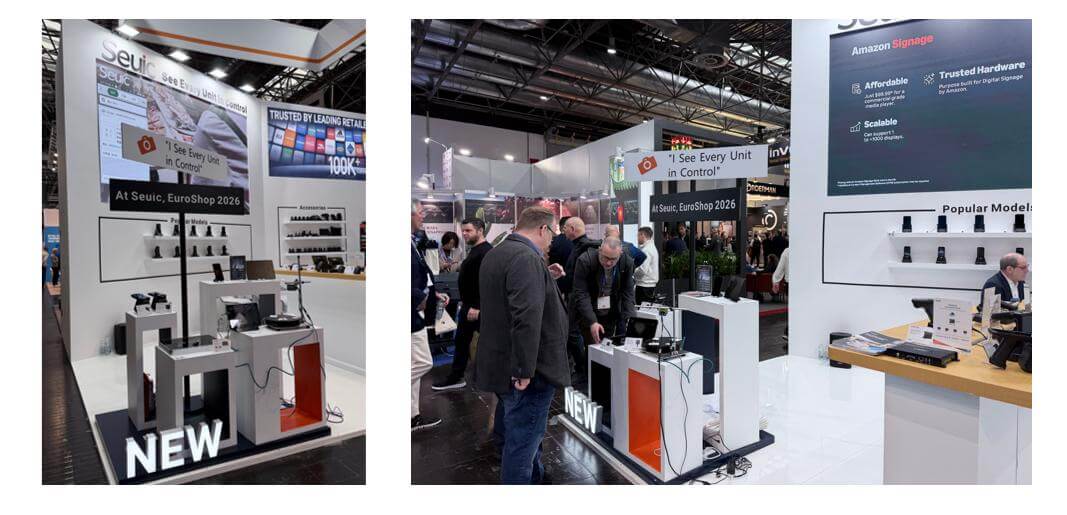 Seuic booth product demo and engagement at exhibition